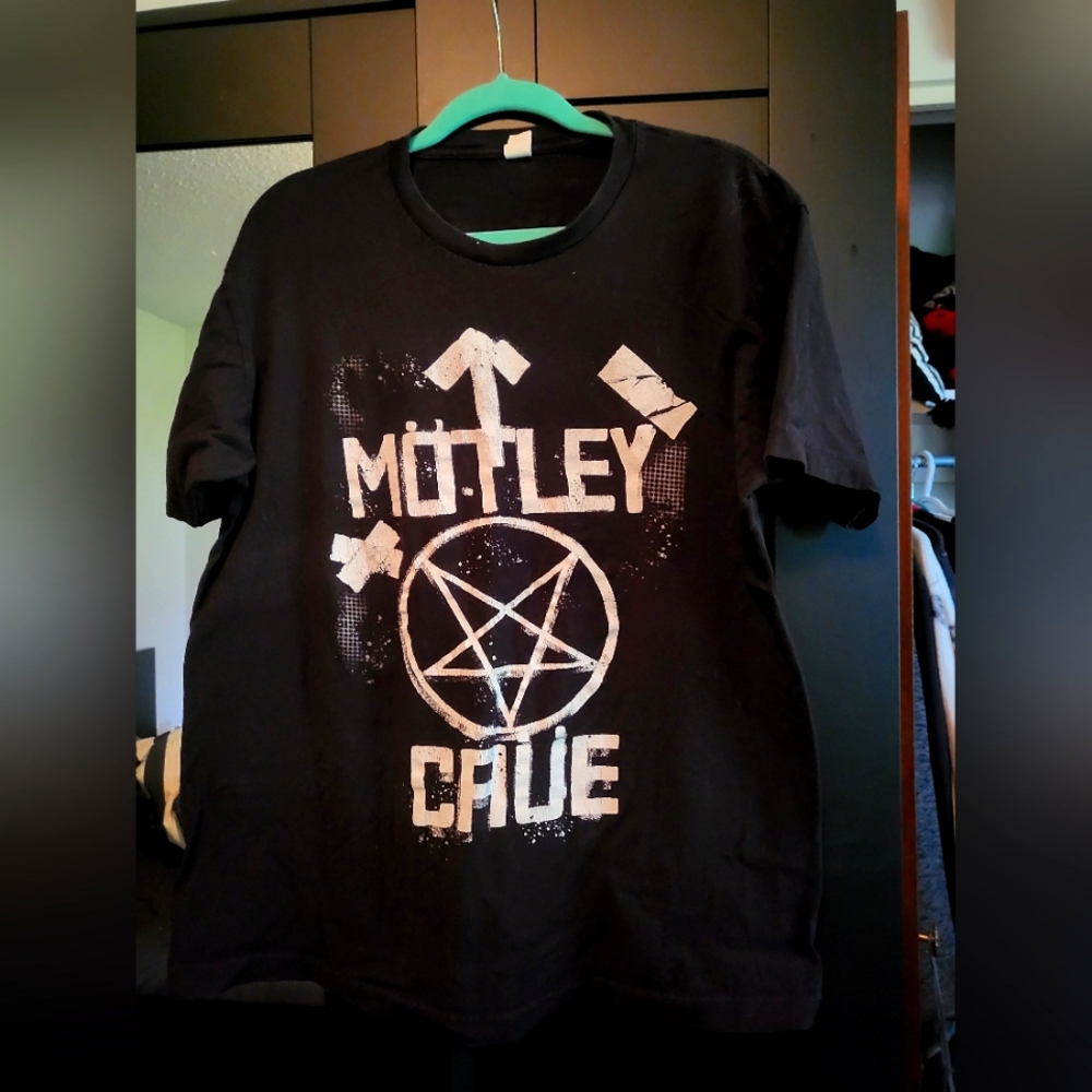 Black Motley Crue Graphic T-Shirt